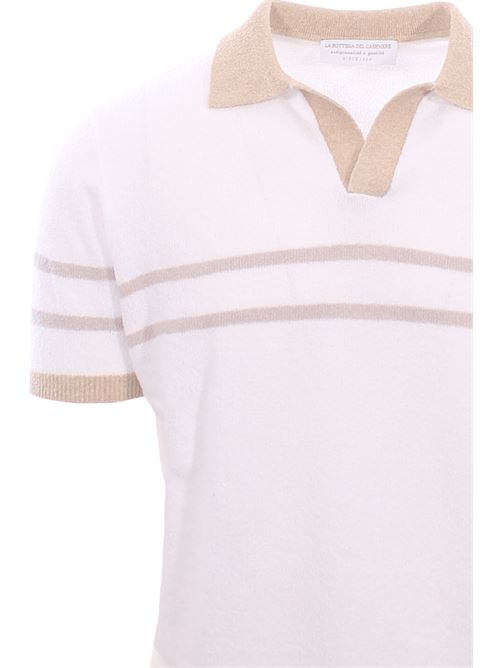 polo skipper riga piazzata LA BOTTEGA DEL CASHMERE | 87153416